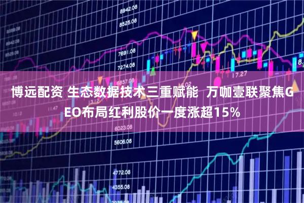 博远配资 生态数据技术三重赋能  万咖壹联聚焦GEO布局红利股价一度涨超15%